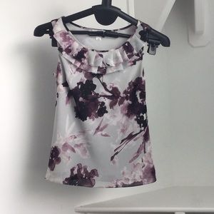 Purple flower top